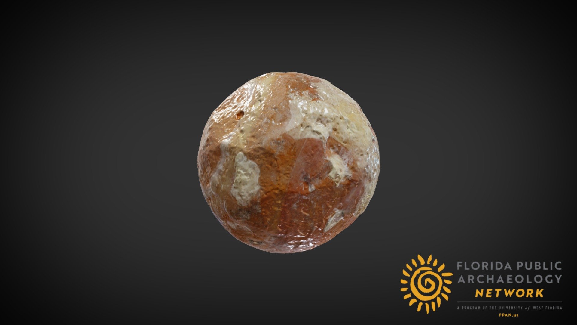 Amber Glass Marble