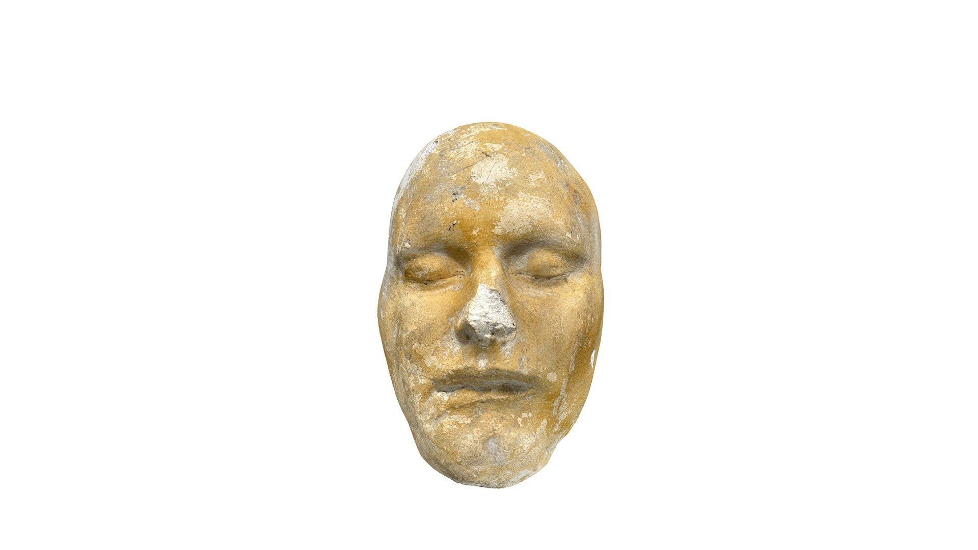 Death Mask - 3D model by Queen Victoria Museum and Art Gallery (QVMAG ...