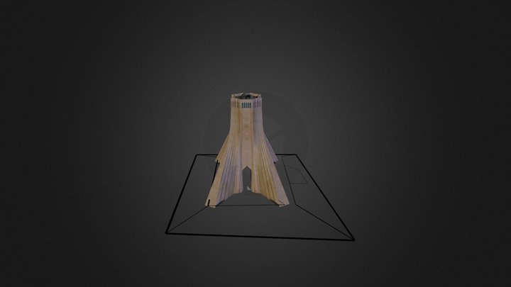 Azadi Tower 3D Model