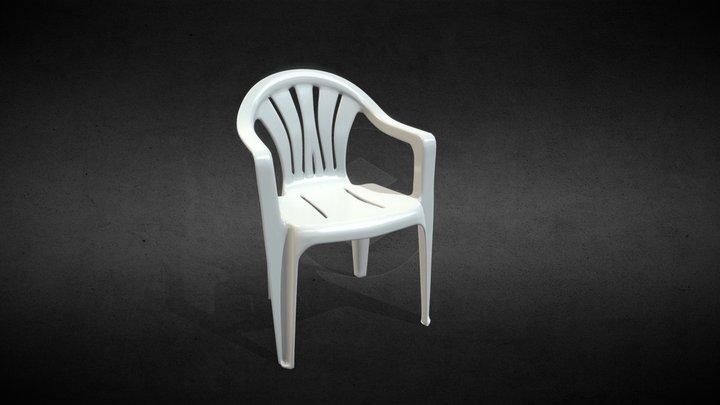 Plastic Chair 3D Model