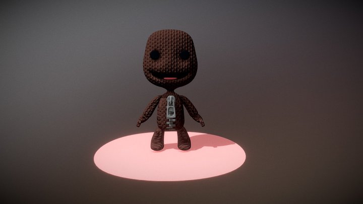 SackBoy 3D Model