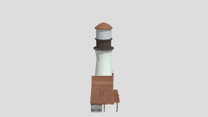 BY THE OCEAN - House model 3D Model