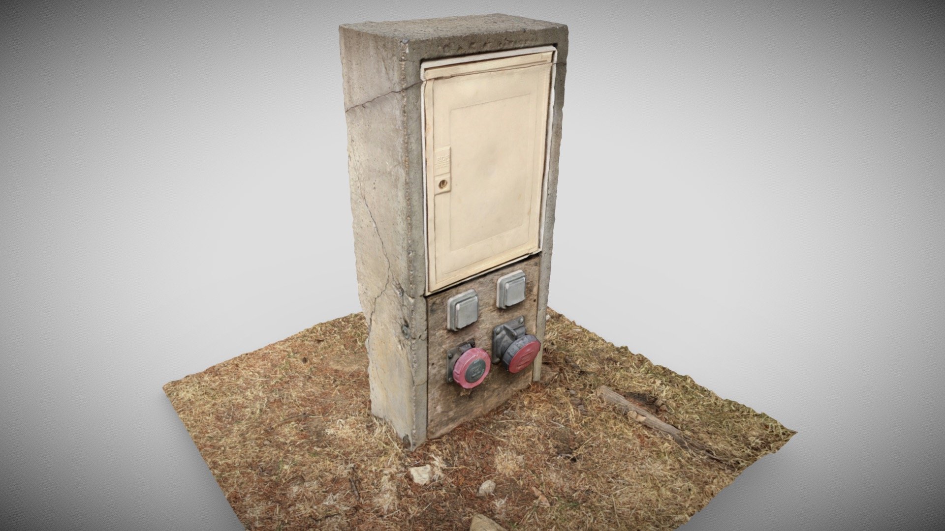 Compteur Électrique - Parc du château de Valmy