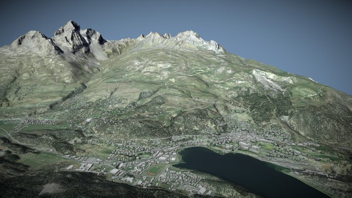 Via Corviglia, St. Moritz 3D Model