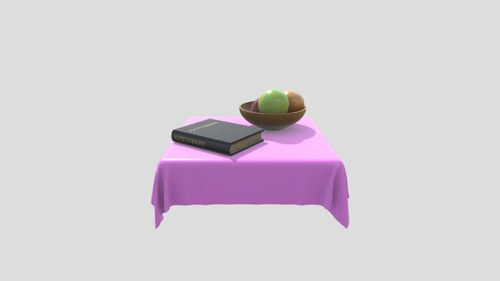 Deans Still Life 3D Model