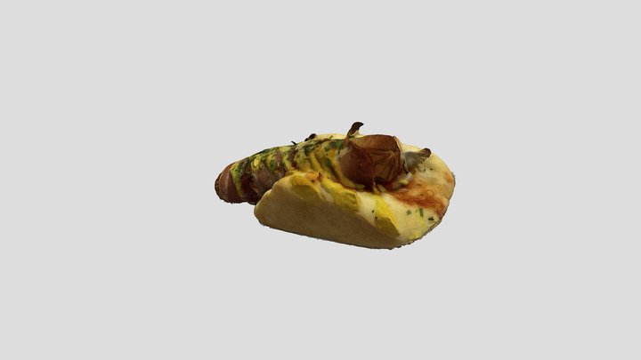 Hotdog 3D Model