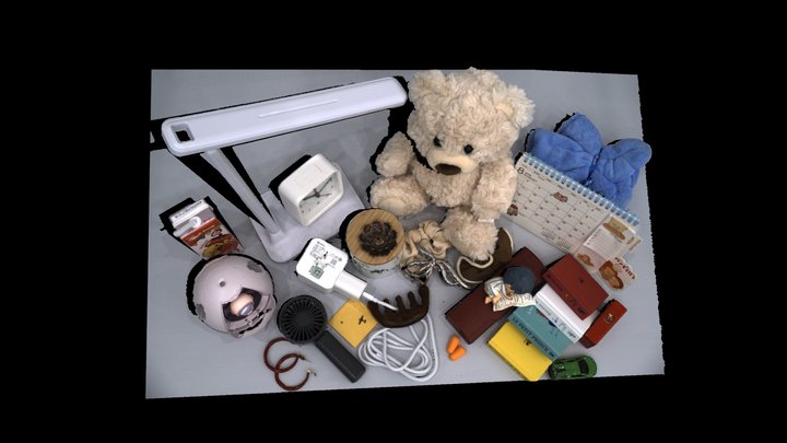 Bedroom items 3D Model