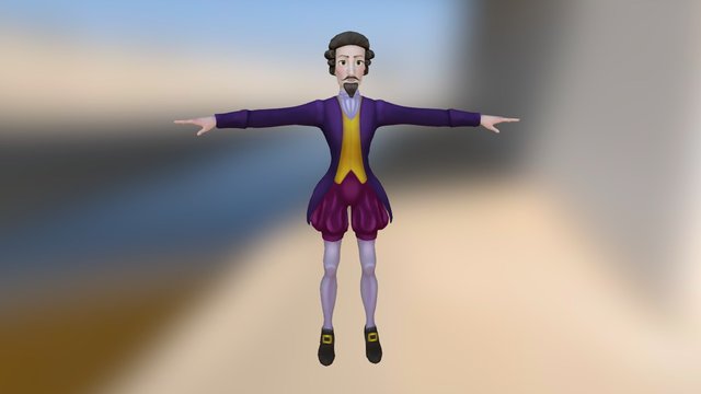 Flamboyant Lord 3D Model