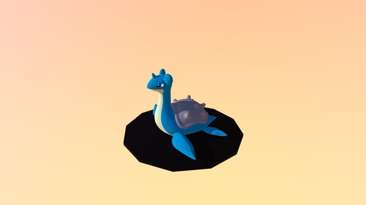 Lapras 3D Model