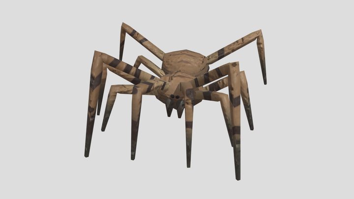 Lethal Company Bunker Spider (Game Rip) 3D Model