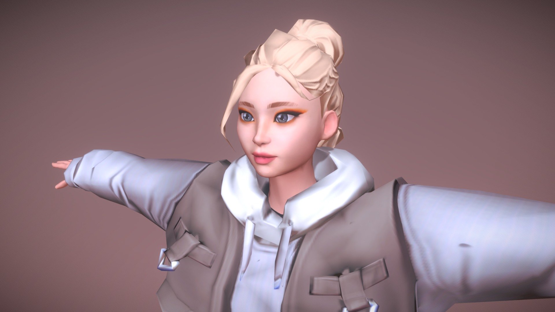 Korean Girl ReadyPlayerMe Avatar