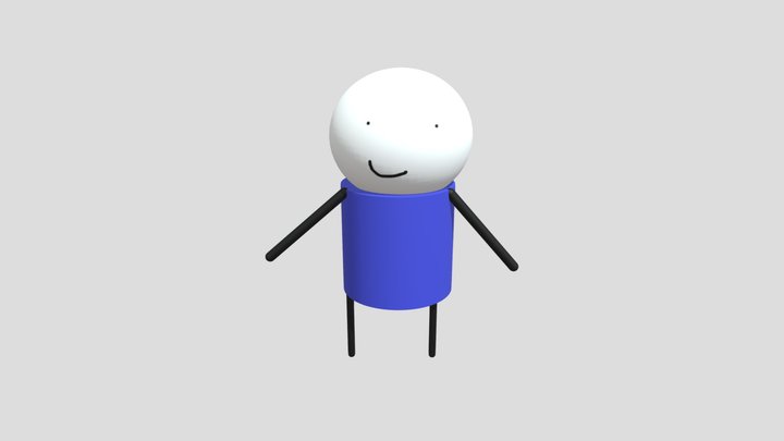 Beanie Comics 3D Model 3D Model