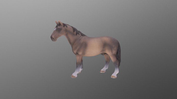 Horse toy 3D Model