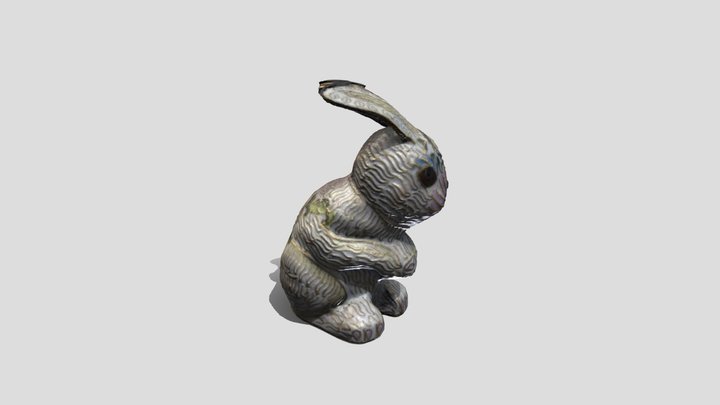 Rabbit (cloisonne) 3D Model