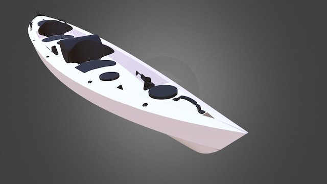 Kayak Bulot -02 3D Model