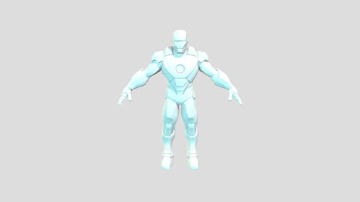 Iron man 3D Model