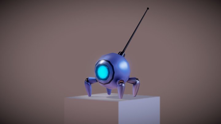 Robo Bomb 3D Model