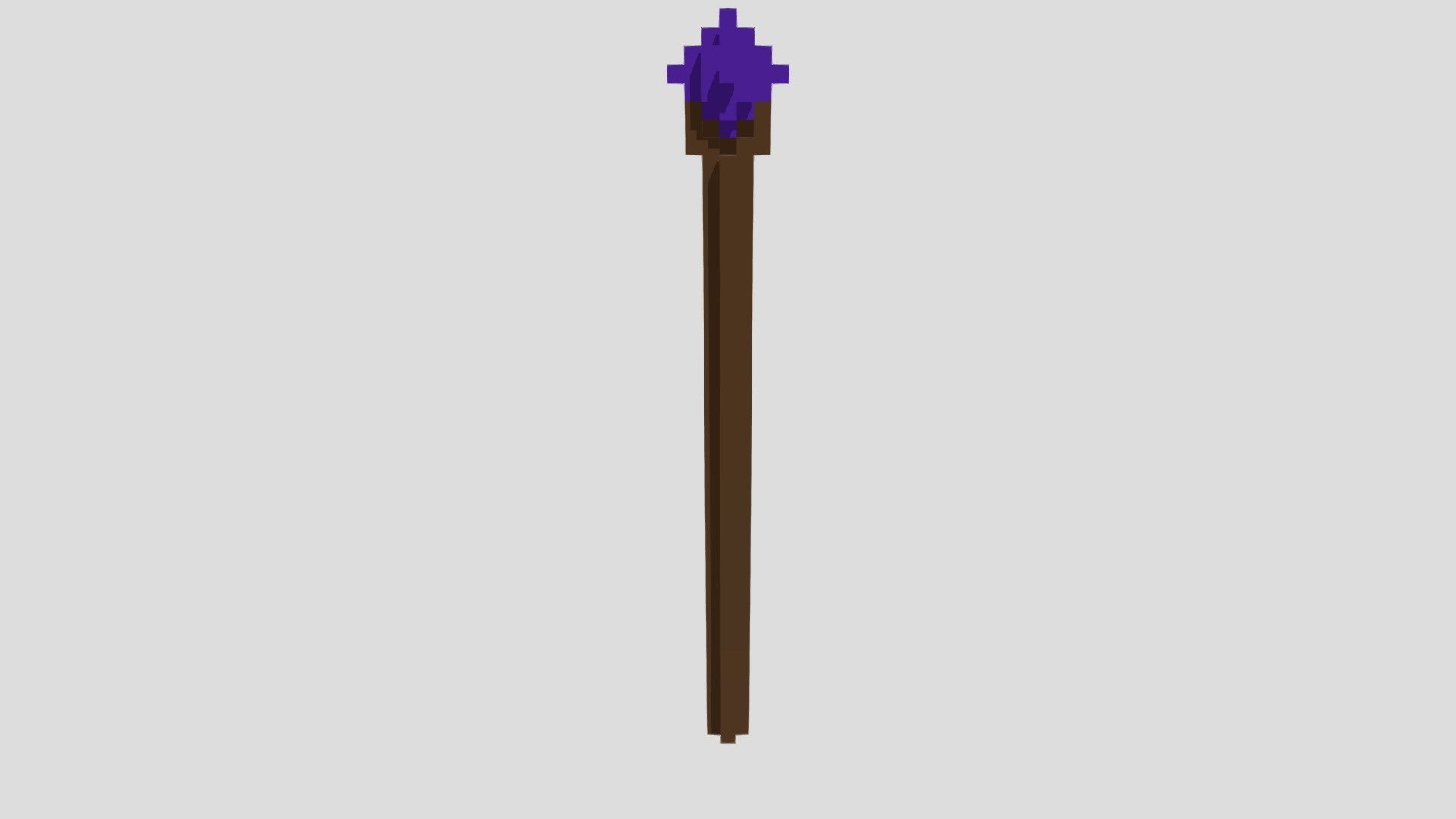 Magic Staff - Download Free 3D model by Vanix (@Punk690) [4d95226 ...