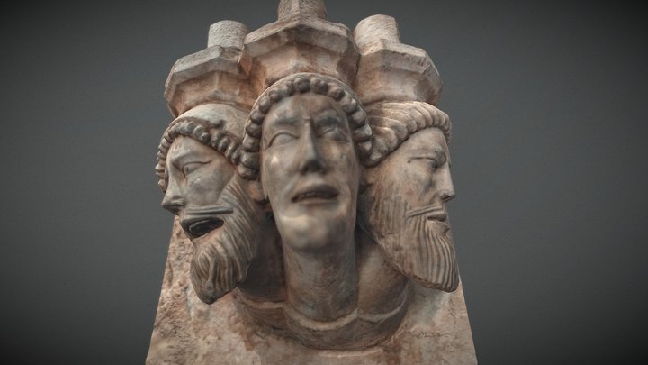 Ménsulas del Monasterio de Veruela (Tarazona) 3D Model