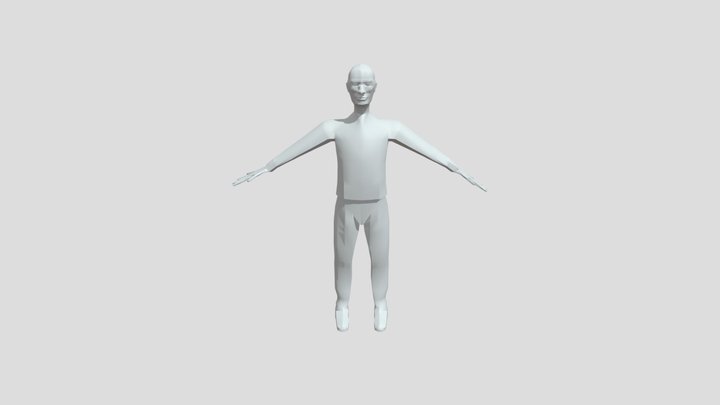 Game Character 3D Model