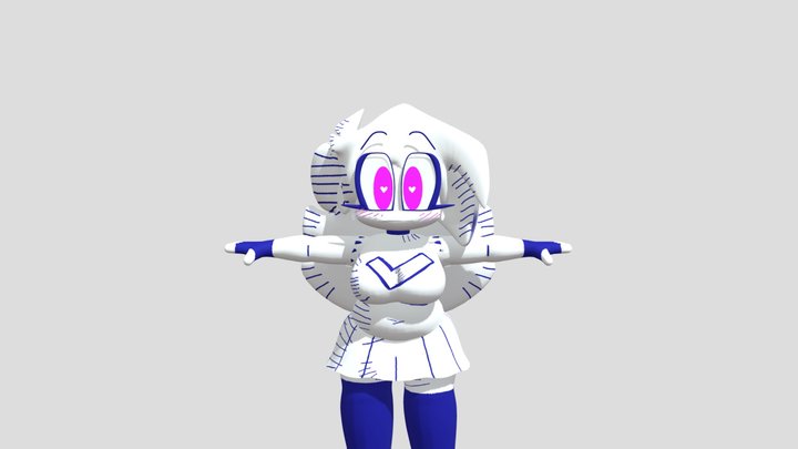 Skyblue (White And Blue) 3D Model