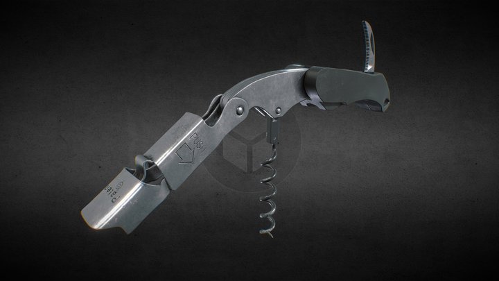 Corkscrew 3D Model