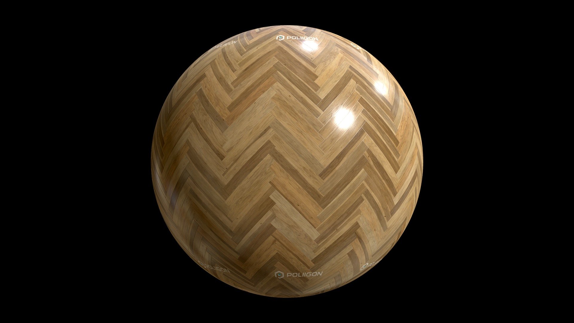 Wood Flooring Poplar Herringbone Refurbished 001