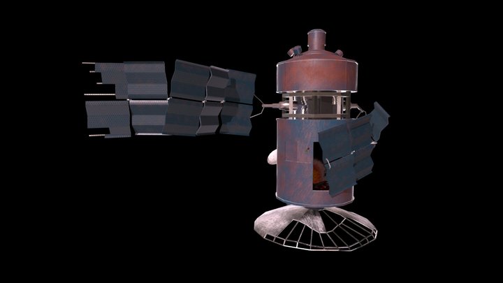 Satellite textured 3D Model