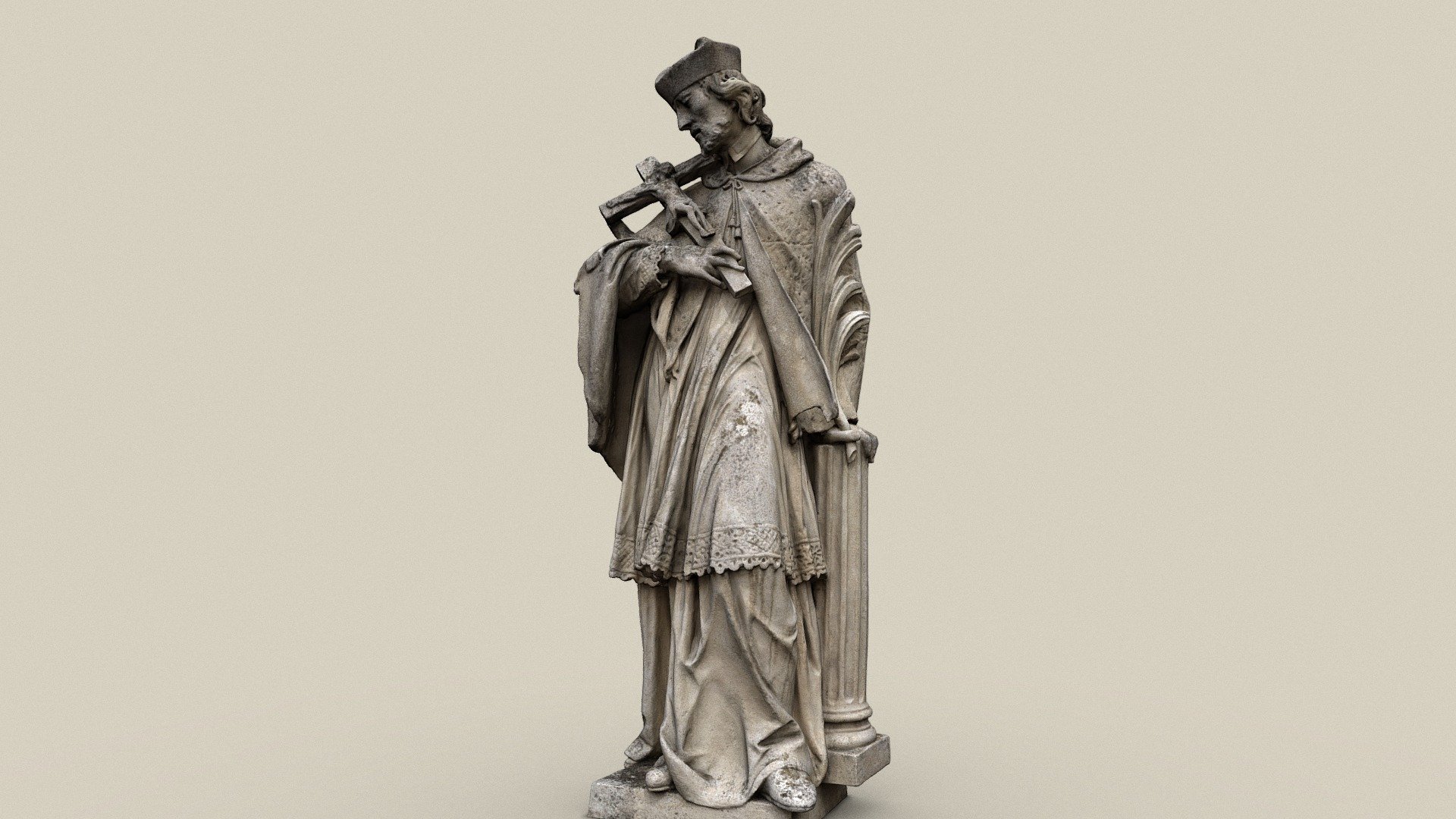 Hl. Nepomuk — Sketchfab embed 3D viewer