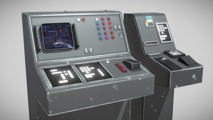 ISD Bridge Consoles | Starwars 3D Model