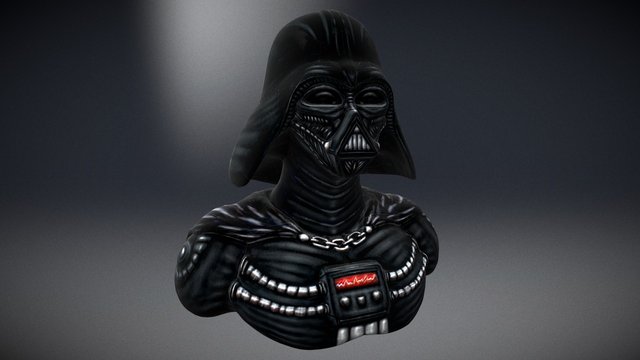 Alternative Vader's bust 3D Model