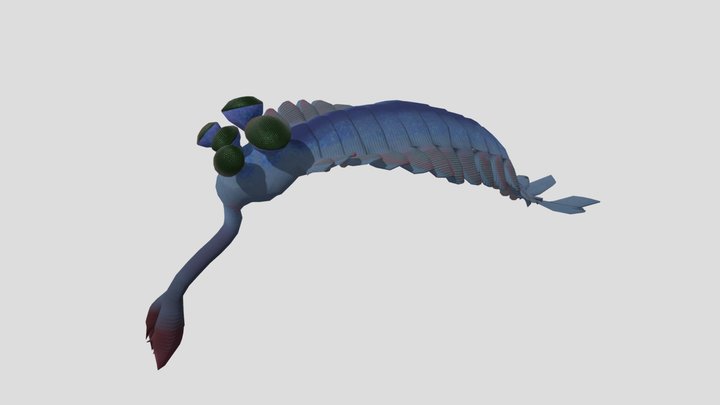 Opabinia regalis 3D Model
