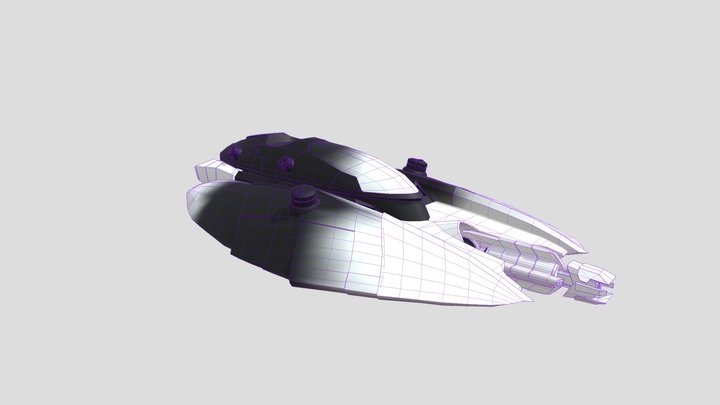 PlanetSide 2: Magrider 3D Model