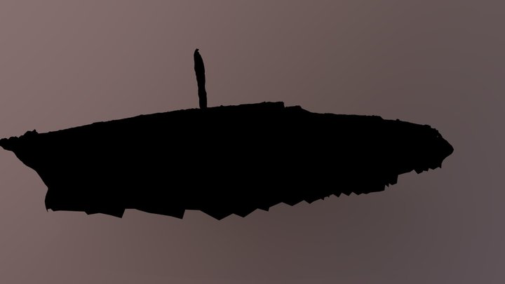 Lake Allure - 21' Sailboat 3D Model