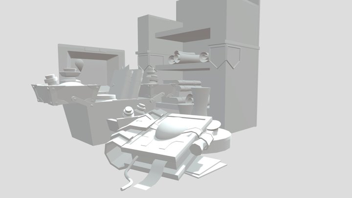 Witch Box_3_1 3D Model