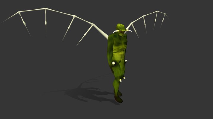 Monster Doom 3D Model