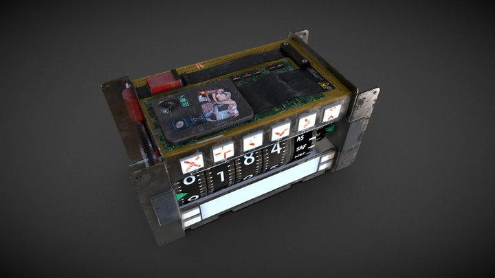 Radio 3D Model