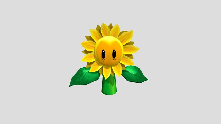 SunflowerChild 3D Model