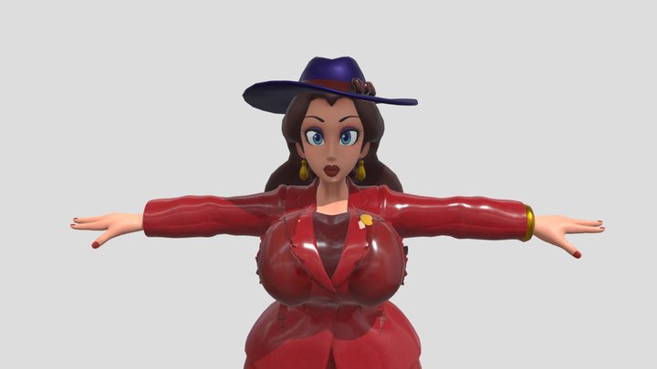 La Zz A Pauline 3D Model