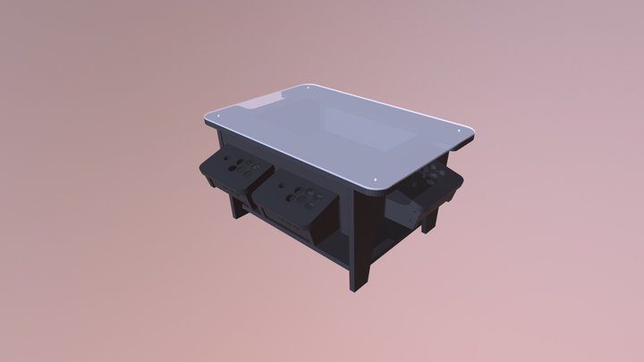 Cocktail Arcademy 3D Model