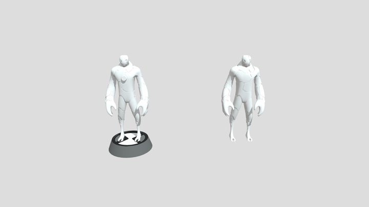 Heatblast Ben 10 3D Model