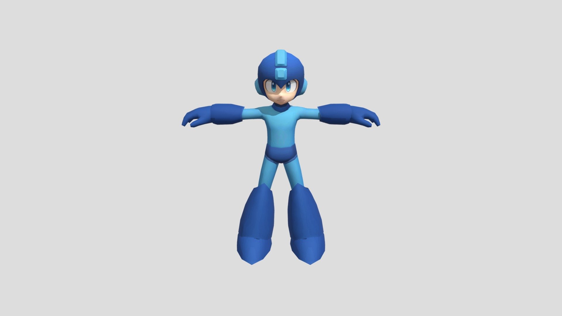 Mega Man - Download Free 3D model by Tigerar1 (@allanromanreyes ...