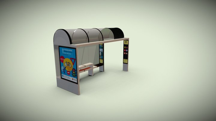 marquesina pamplona 3D Model