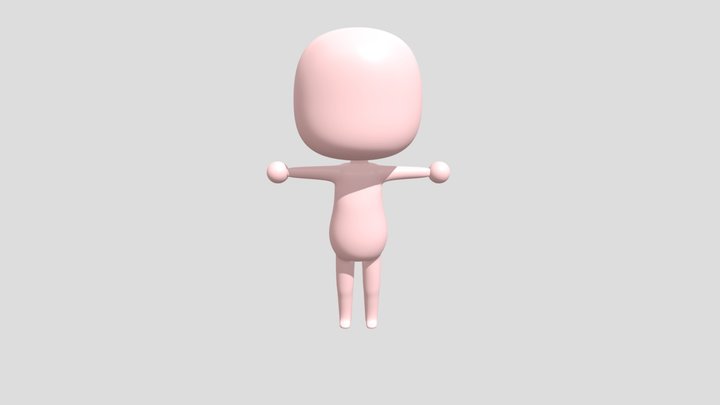 animal crossing player base 3D Model