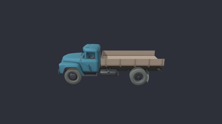 Zil 130 3D Model