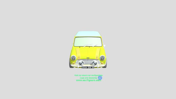Morris Mini 3D Model