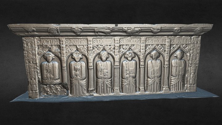 Mcgrath Tomb 3D Model
