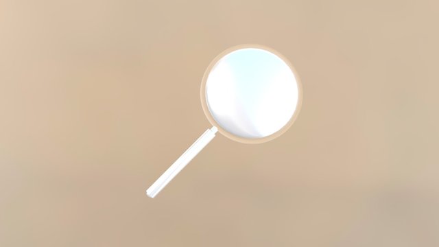 Magnifying glass 3D Model