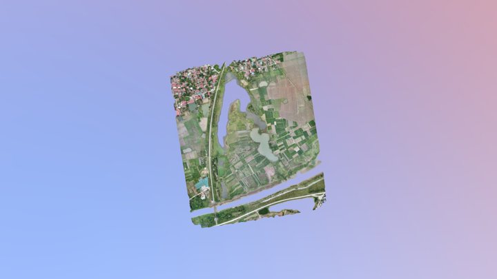 Lô Đất Sông Cà Lồ - Sóc Sơn 3D Model