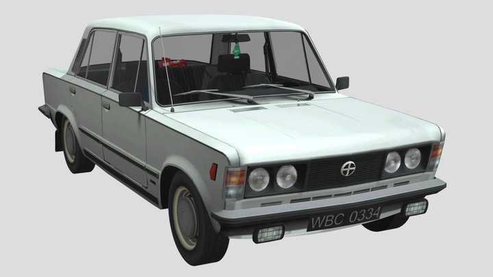 Fiat 125p 3D Model